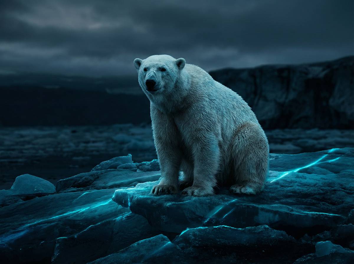 麻豆传媒茄子视频-北极熊冰原探险